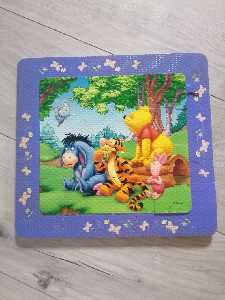 Edukacyjne układanki puzzle dla dzieci Kubuś Puchatek /Winnie the Pooh