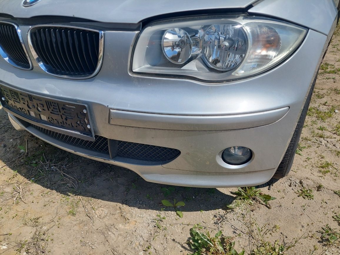 titansilber srebrny zderzak przod przedni bmw e87 e82 e81