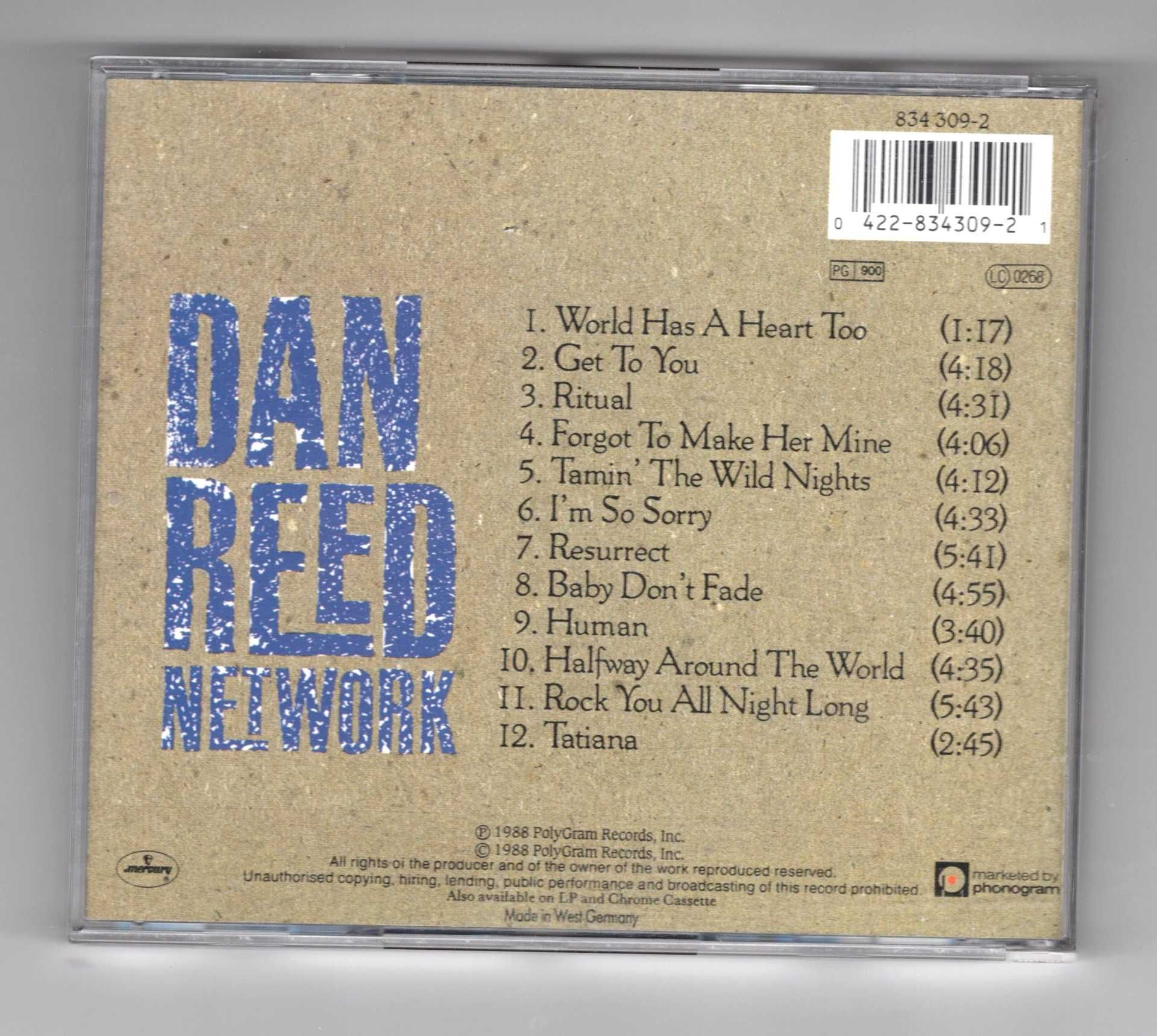 Dan Reed Network - Dan Reed Network (CD)