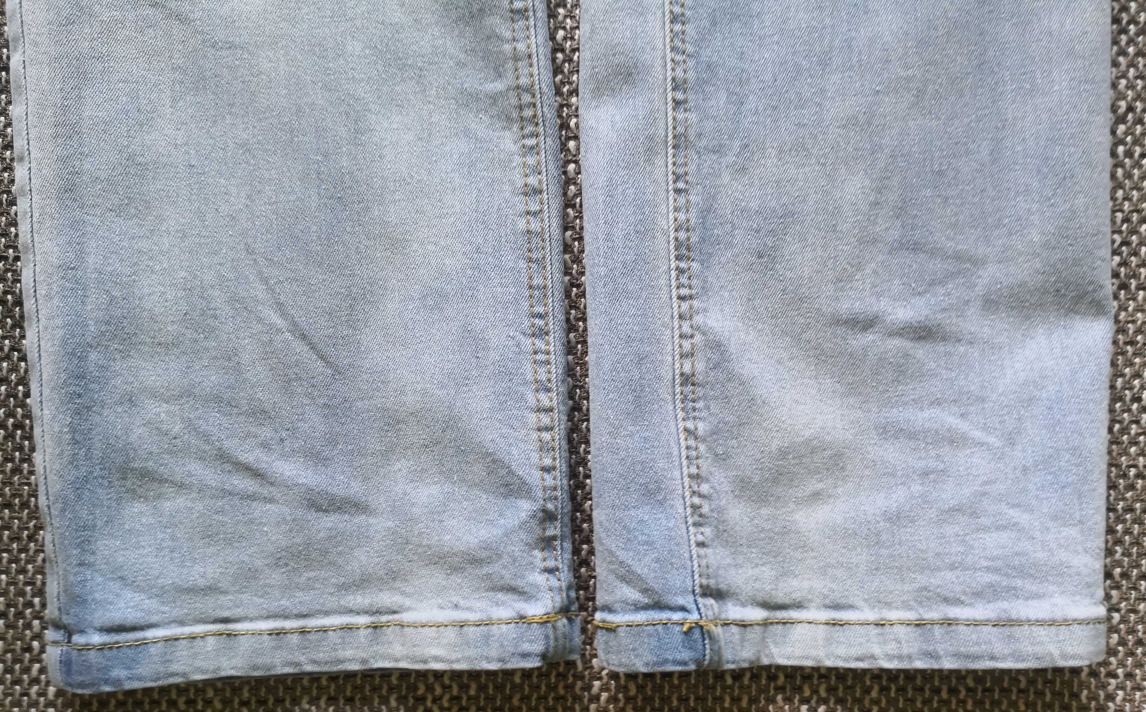 spodnie jeans denim z prostą nogawką TOP SECRET 31/32