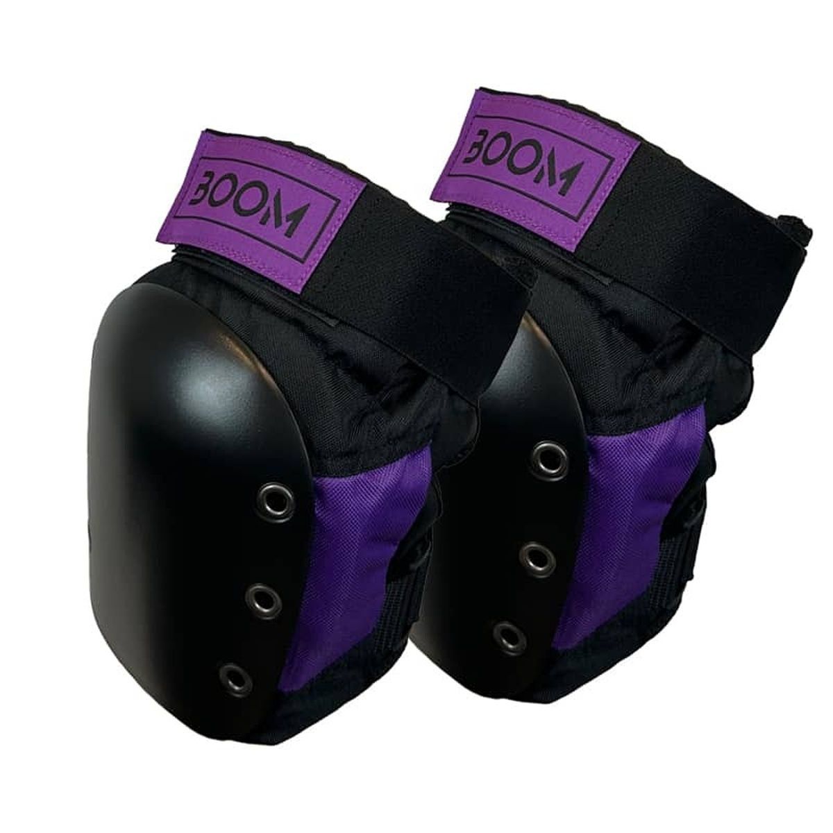 Ochraniacze kolan M solid purple Boom nowe