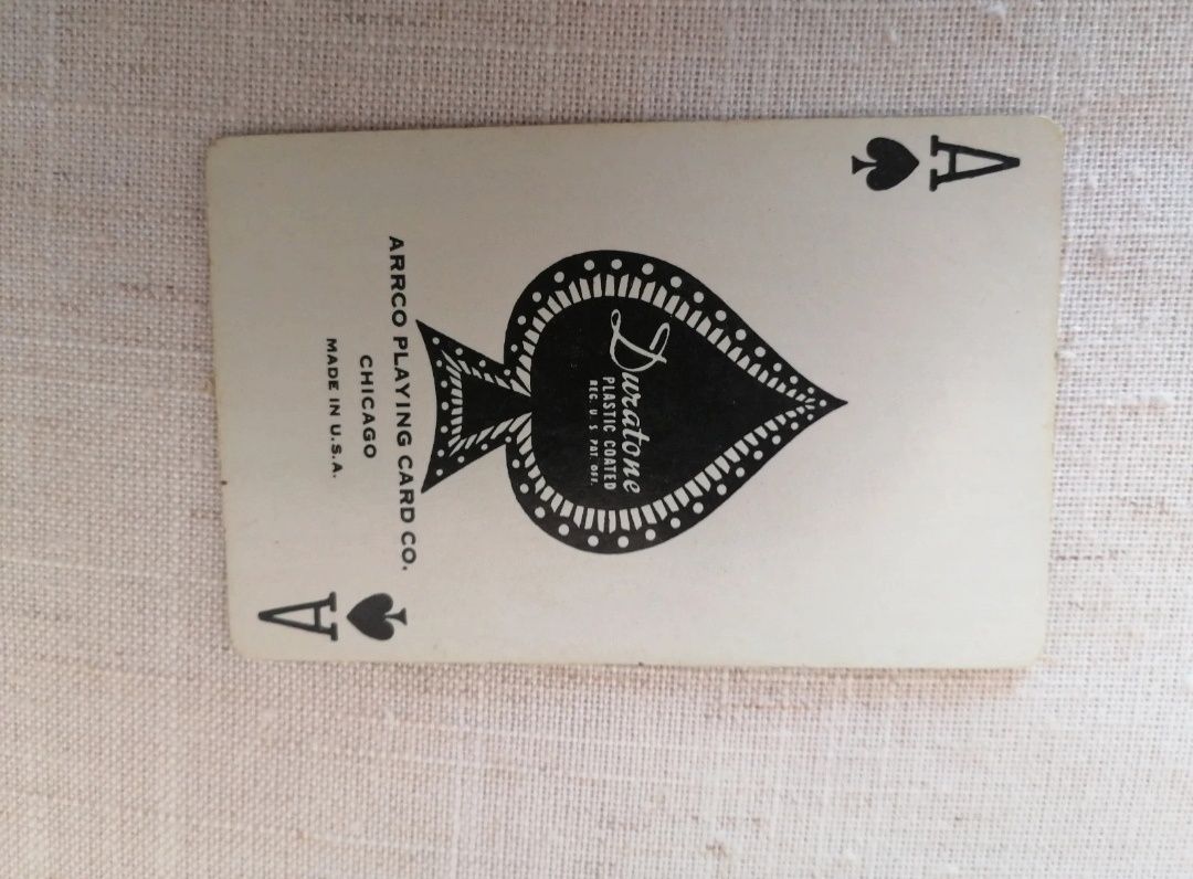 Cartas vintage 2 baralhos