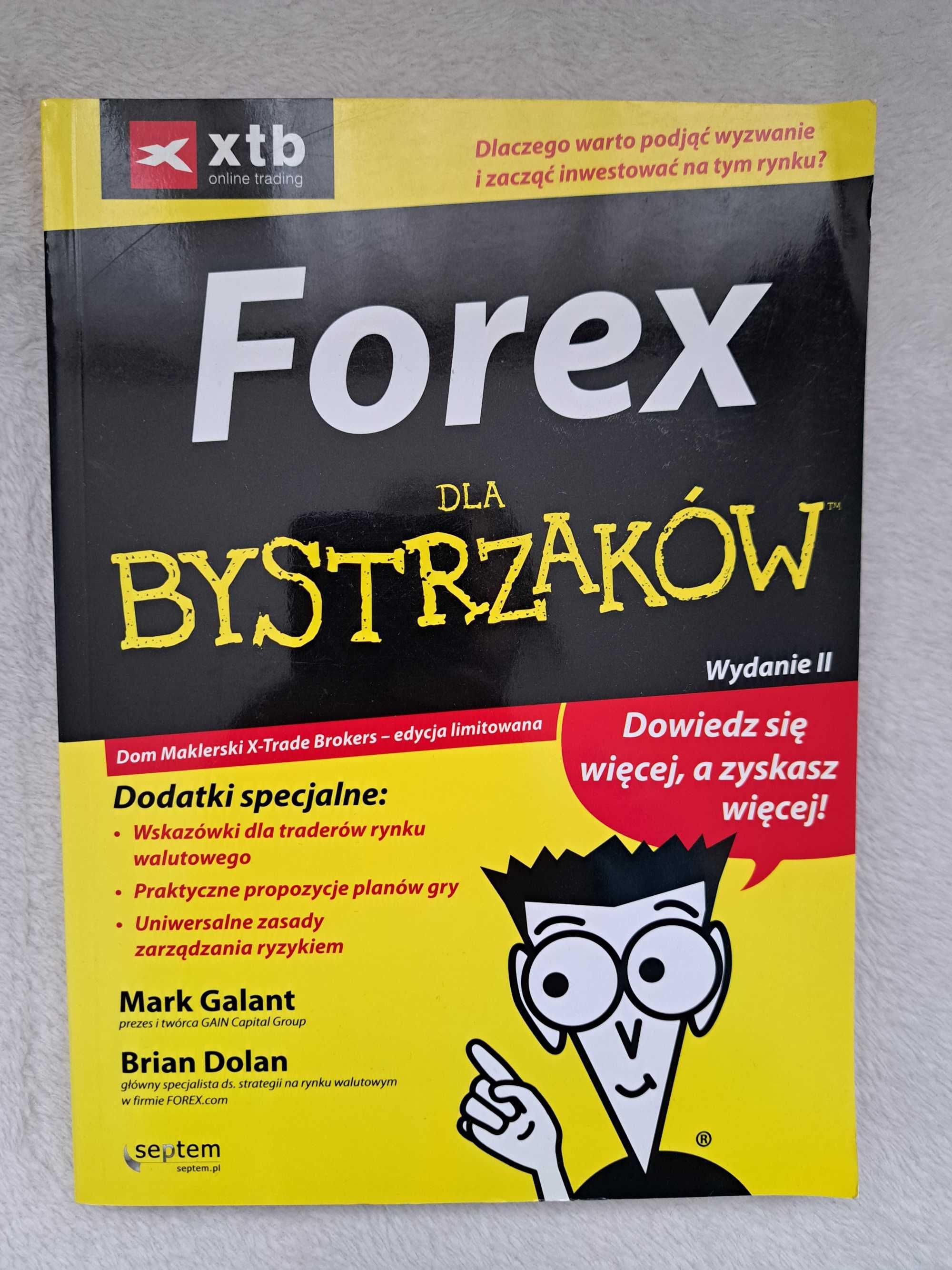 Książka Forex dla bystrzaków - Mark Galant, Brian Dolan