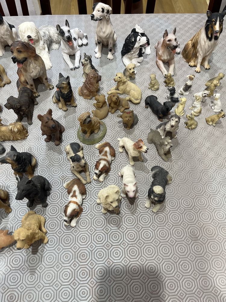 Coleção caes de loiça novos