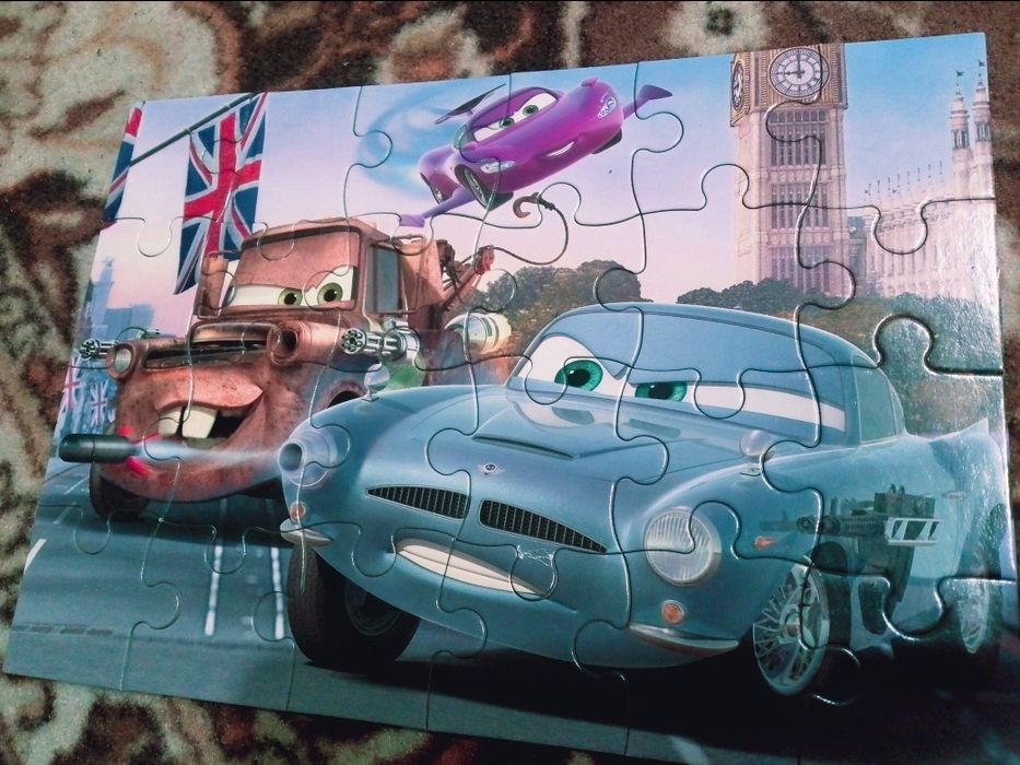 Продам крупні пазли! Машини. Не картон, Крутезна якість