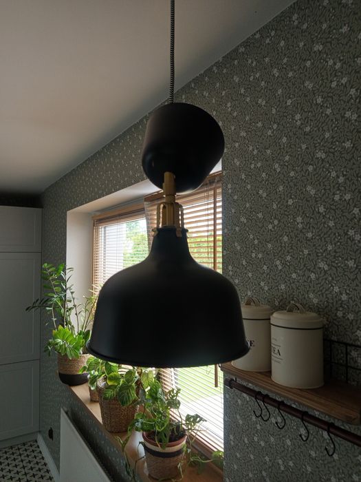 Lampy kinkiety ładne jak nowe ! Czarne Ikea kinkiet 3 sztuki