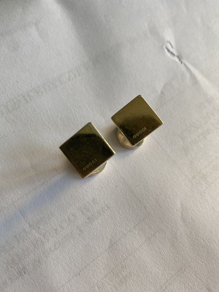 Spinki Gucci / srebro 925