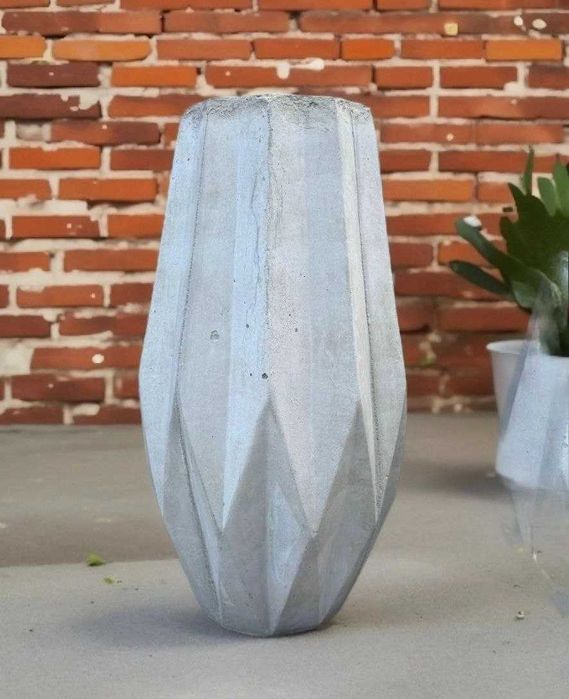 Donica ogrodowa Diament 1 szt Szara ozdobna IMPRESTONE