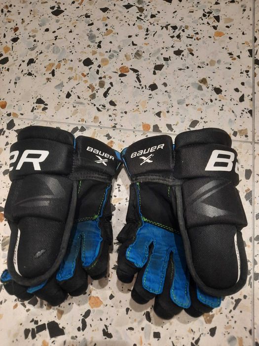 Komplet sprzęt hokejowy z torbą 8/10 lat