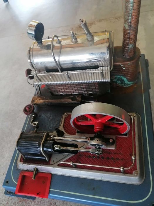 Model mini maszyna parowa Wilesco zabawka zestaw tanio