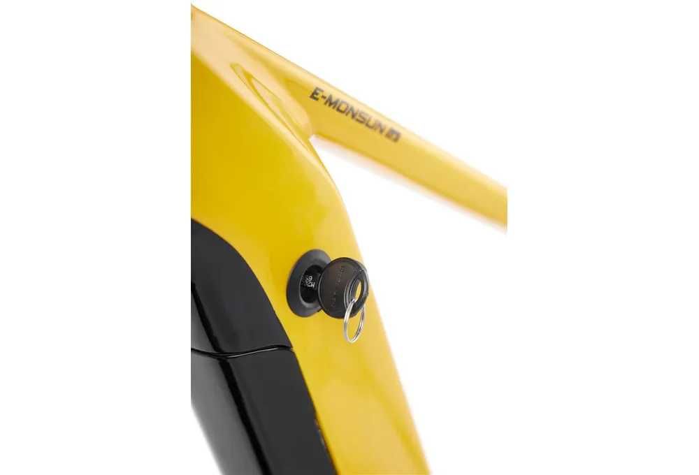 Rower elektryczny Romet E-Monsun 1.0 20 Ah / 725 Wh żółty Shimano EP8