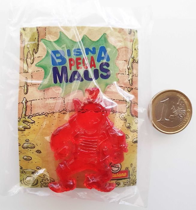 Emblemático e Raro ~ "BISNA PEGA MAUS" ~ Brinde Matutano ~ 1990´s ~ #1