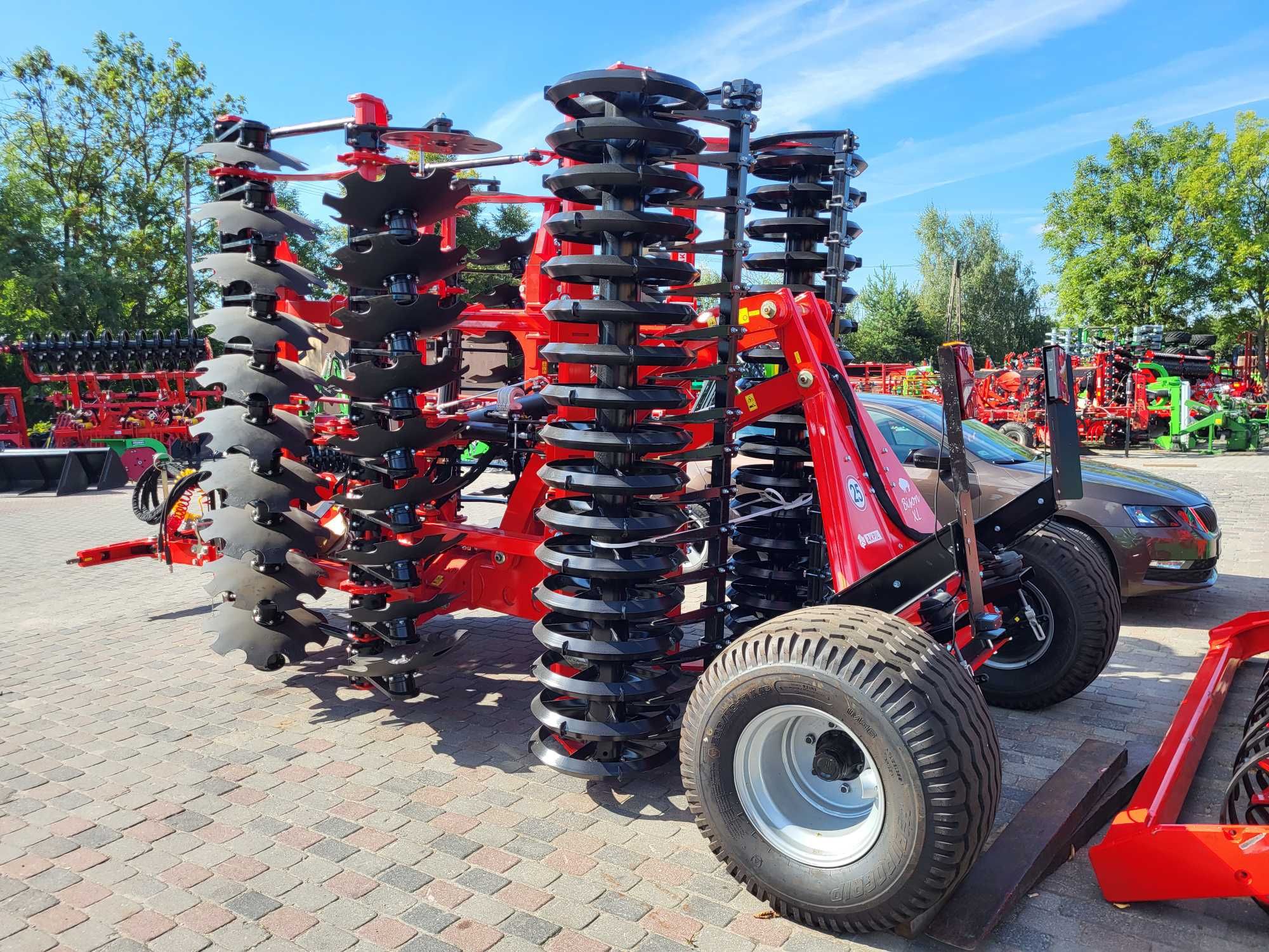 OD RĘKI !!! Brona talerzowa AKPIL BISON XL 5m NOWA hydrauliczne kąty