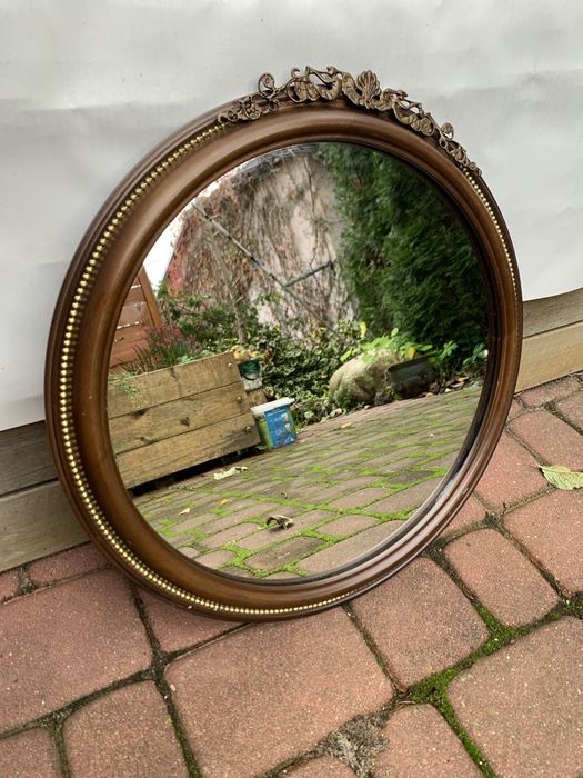 Lustro okragle vintage