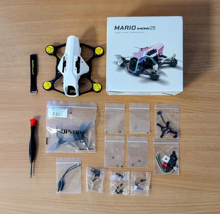 SpeedyBee Mario Mini25 2.5" 3S 25A 1303.5 6600KV for DJI O4 Air Unit