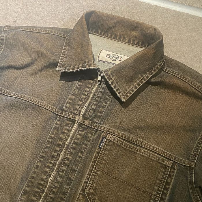 винтажная джинсовая курточка dapper