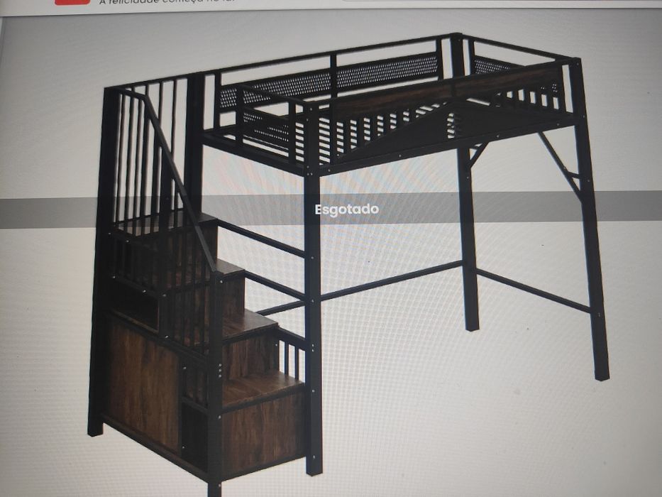 Beliche cama alta90x200cm