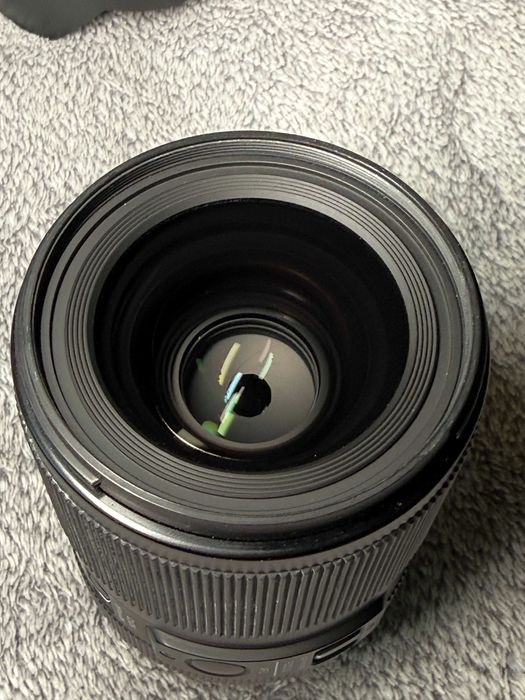 Sigma 35mm f/1.4 DG DN Art E Mount + Filtr CPL + Ring