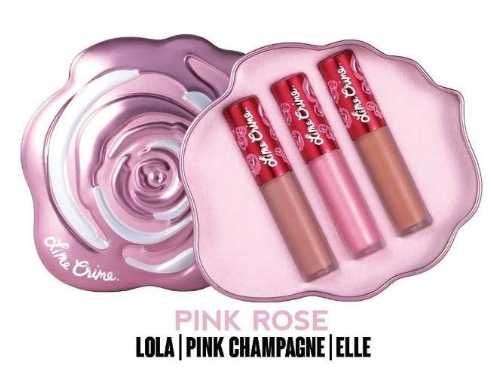 1. Lime Crime Pink Rose Set + Pędzel GRATIS!!!