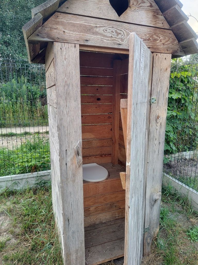 WC, kibel drewniany, wychodek drewniany -REZERWACJA