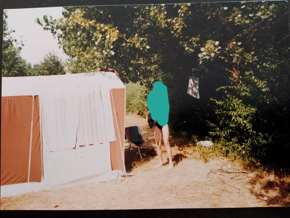 Namiot 4 osobowy z lat 80