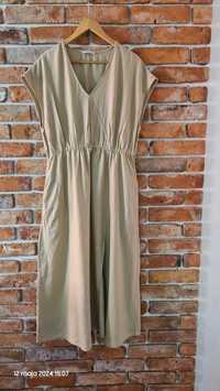 Maxi Long dress len 40/42 Reserved