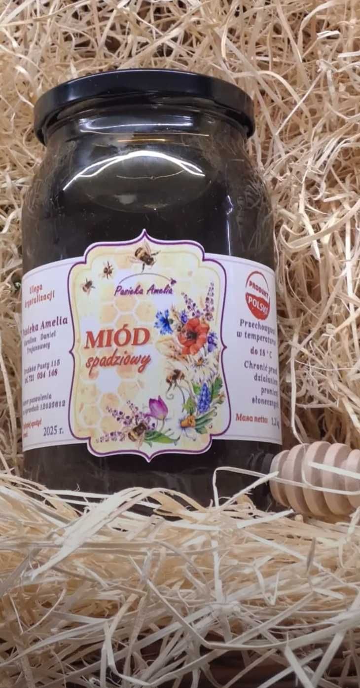 Naturalny miód Pasieka Amelia