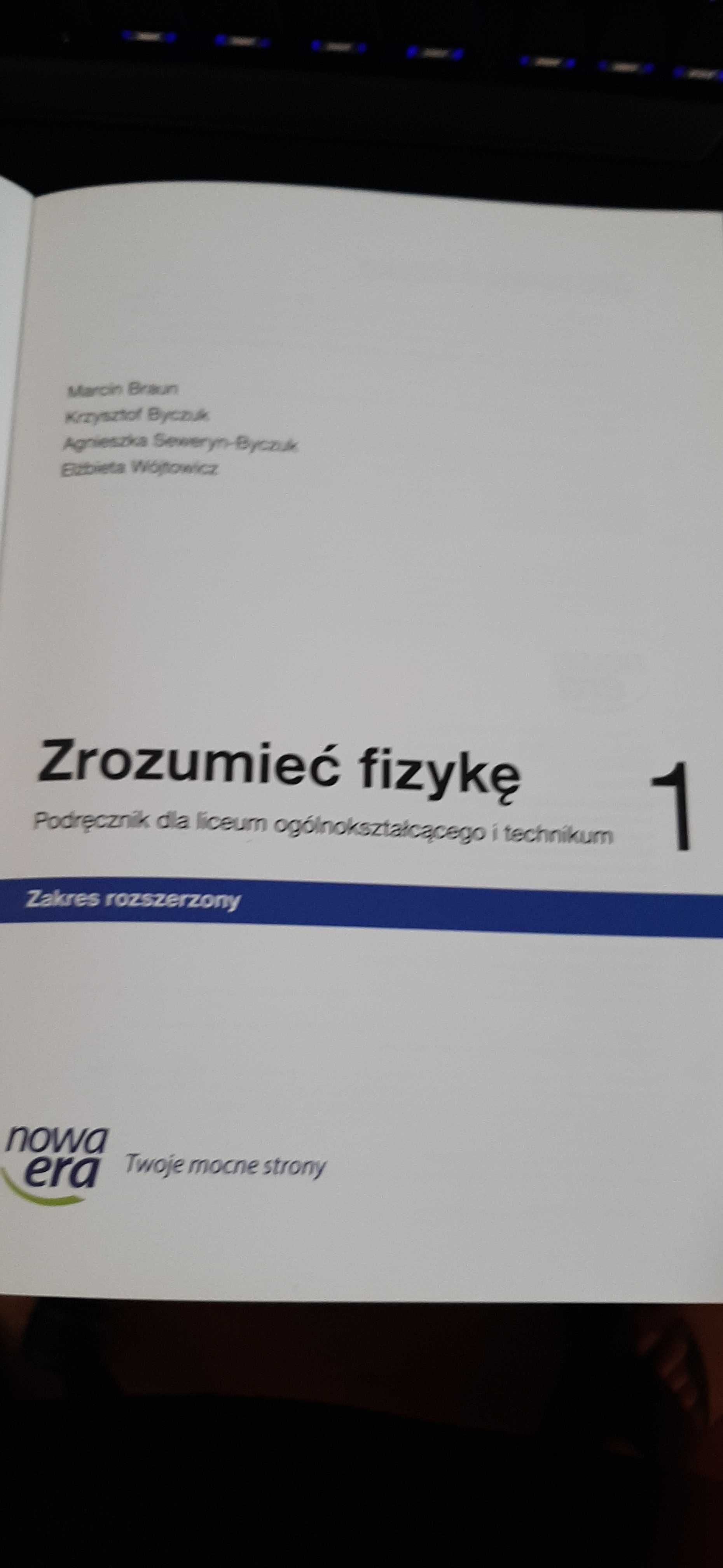 podręcznik zrozumieć fizykę 1 zakres rozszerzony