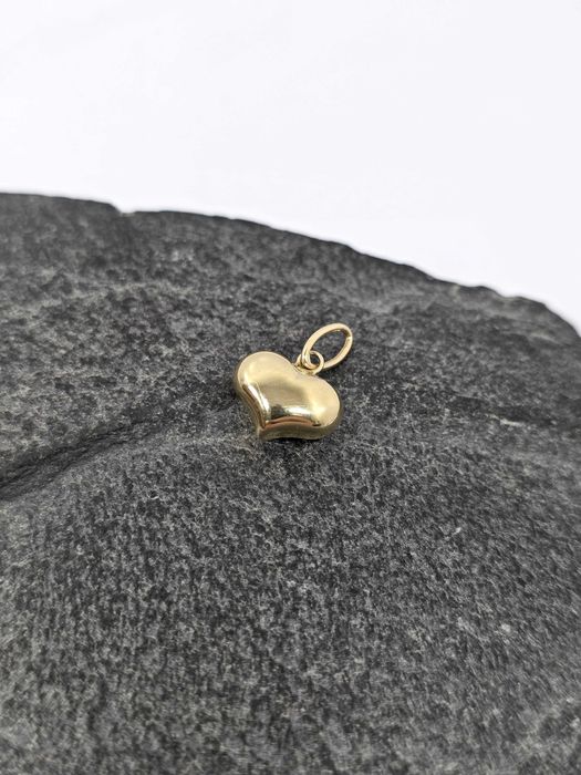Złota zawieszka serce p:585 w:0,77