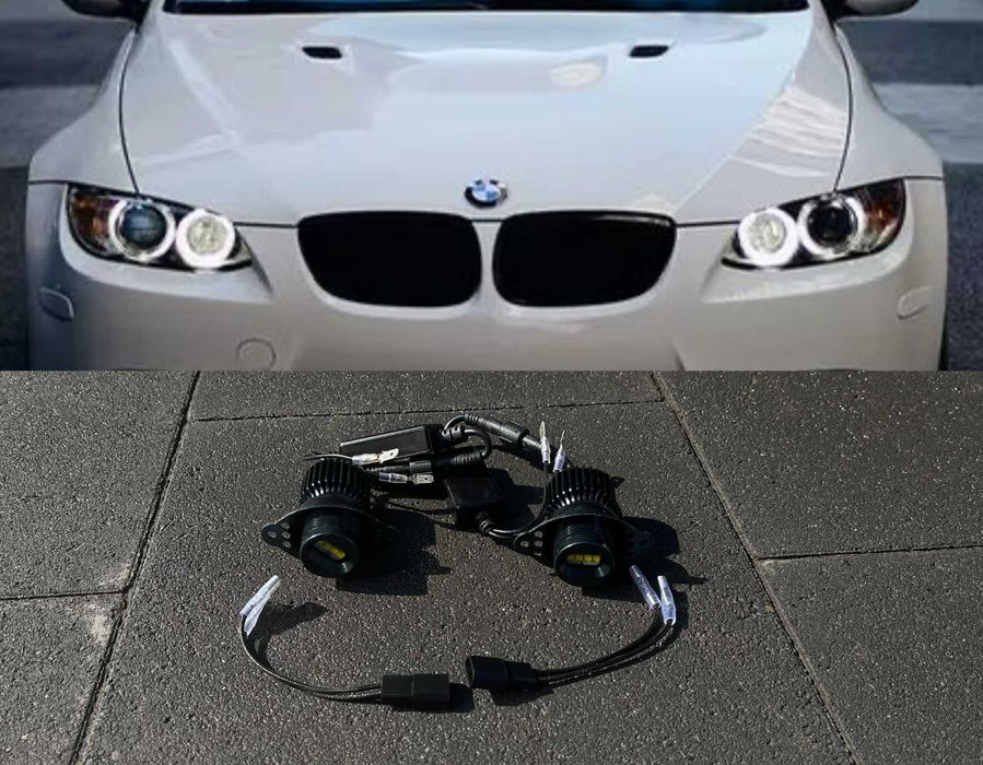 Led Marker лед маркеры ангельские глазки BMW E90 E91 lci 2 x 40W БМВ