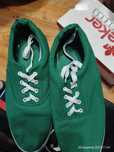 Zielone męskie trampki OVS pepegi buty sportowe