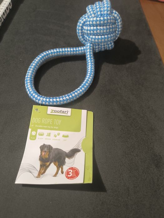 Игрушка для собак zoofari(веревка с узлом)