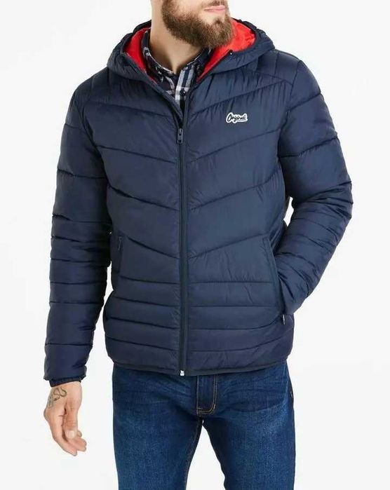 мужская куртка-пуффер Jack Jones(р М)оригинал