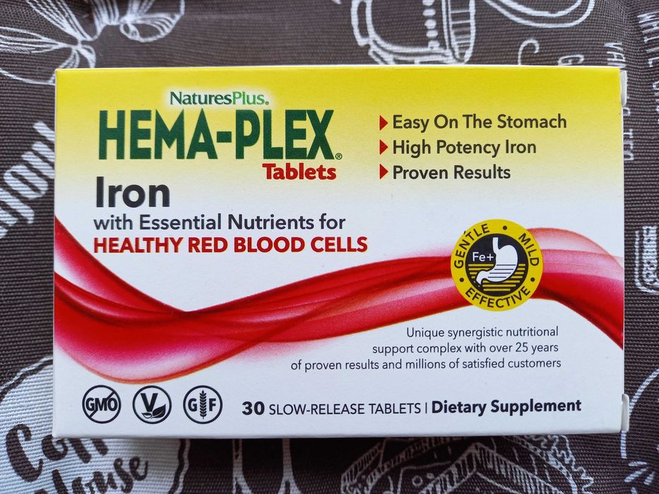 Железо Hema Plex Хема плекс комплекс залізо таблетки капсули софтгелі