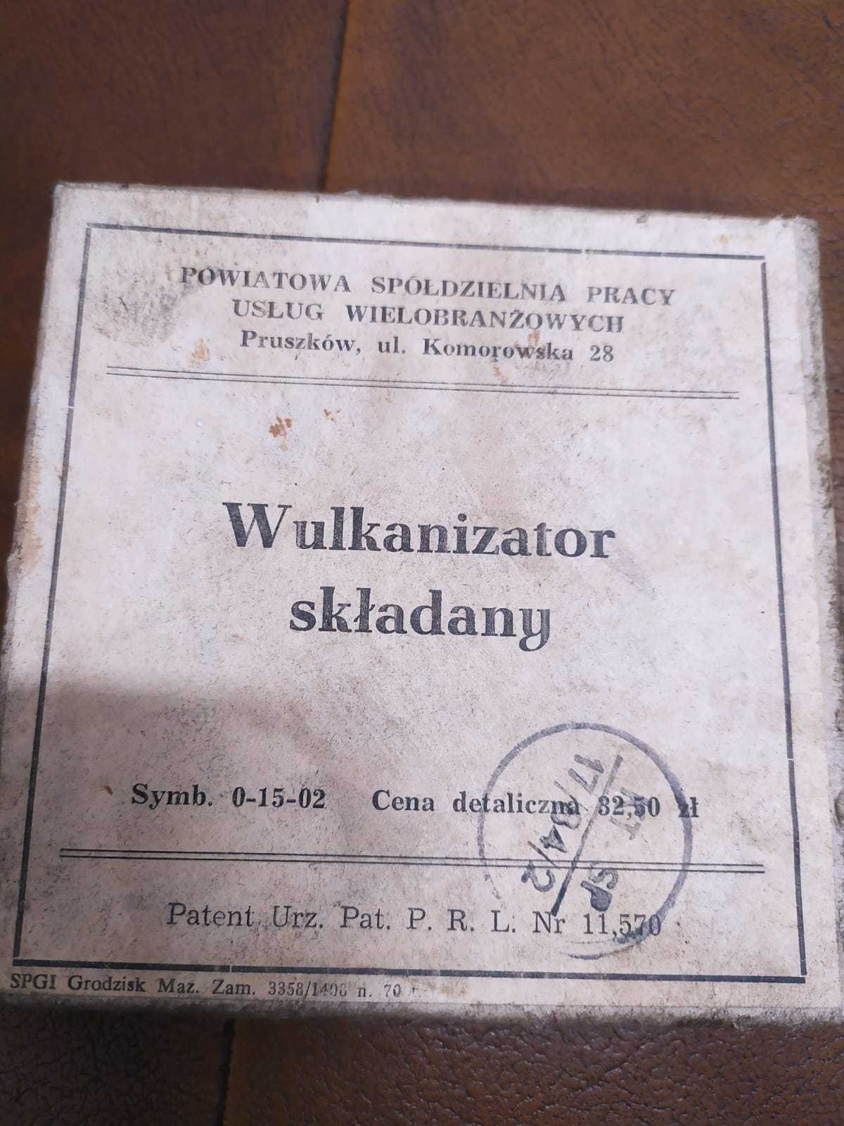 Wulkanizator składany