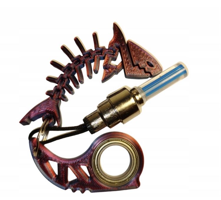 Keyrambit rekin kolor+Keyglower MIDNIGHT-FLIPSTER