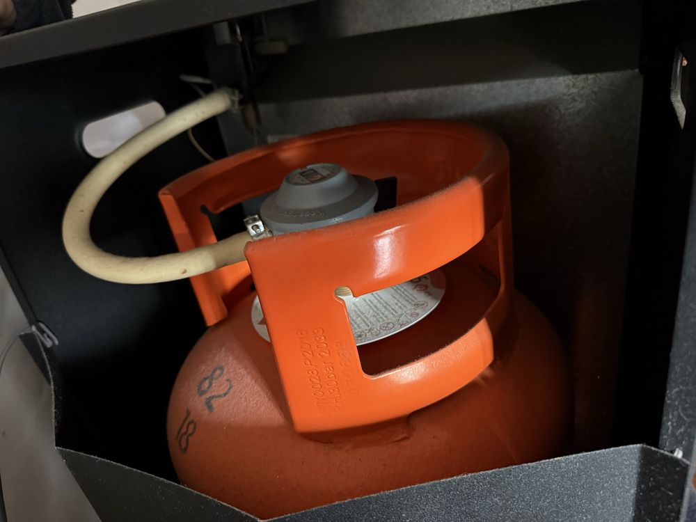 Aquecedor a gás Orima + garrafa gás