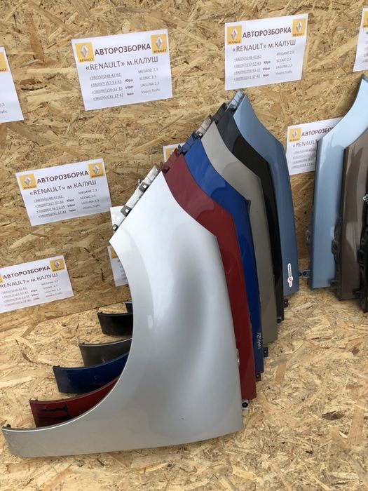 Крило ліве праве Renault Scenic 3 Grand Scenic III 2009-2015р Разборка