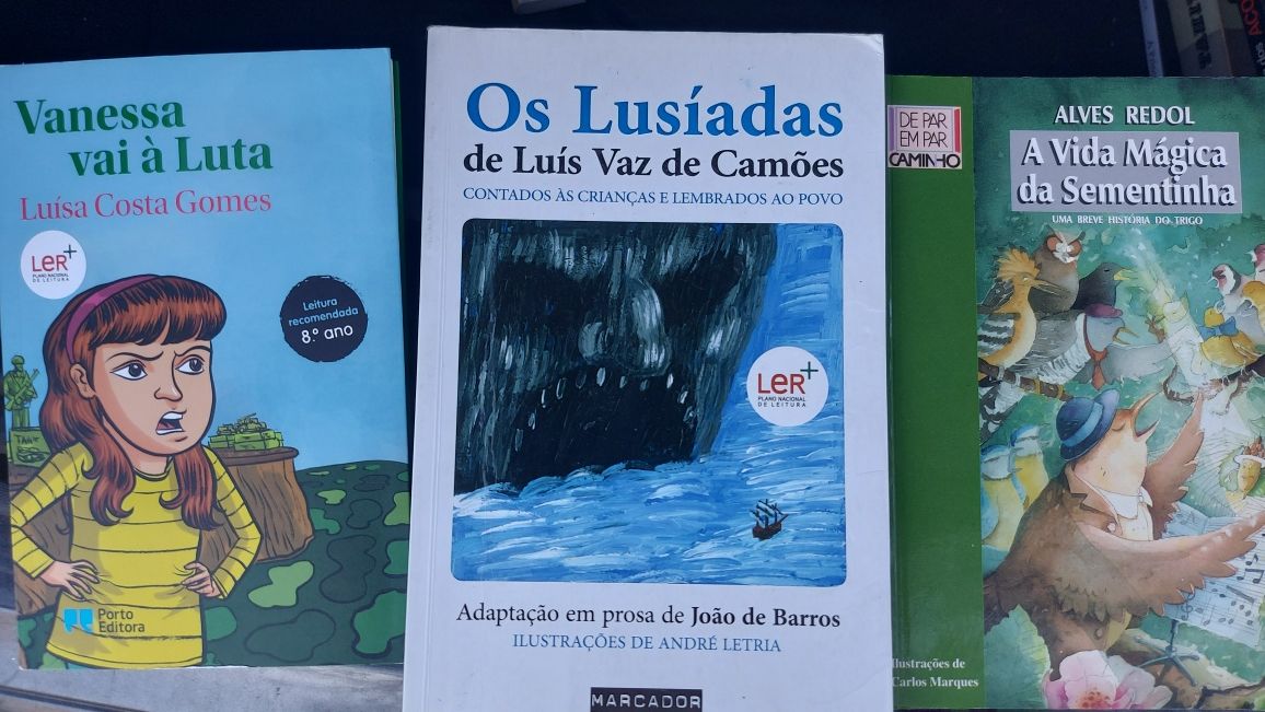 Livros Juvenis e do plano Ler+