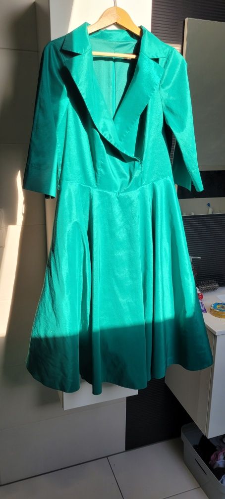 Sukienka zielona rozm 40