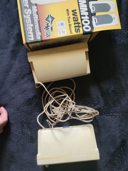 Manta MM100 Sound System - stare głośniki do komputera, działające