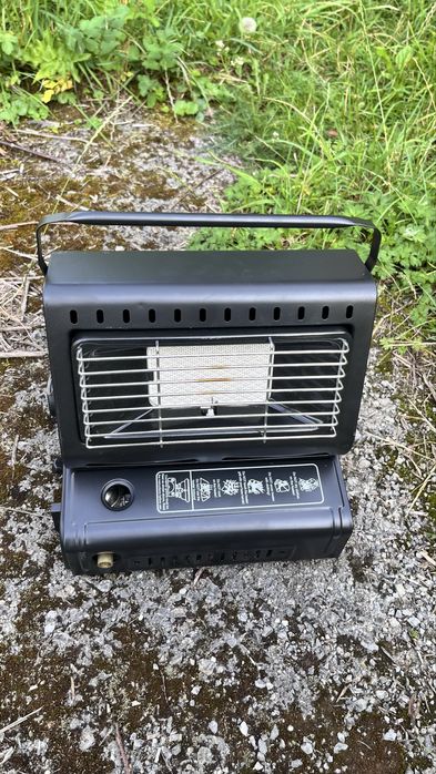 Газовий обігрівач-плита 2в1 керамічний + балон+ безкоштовна доставка!