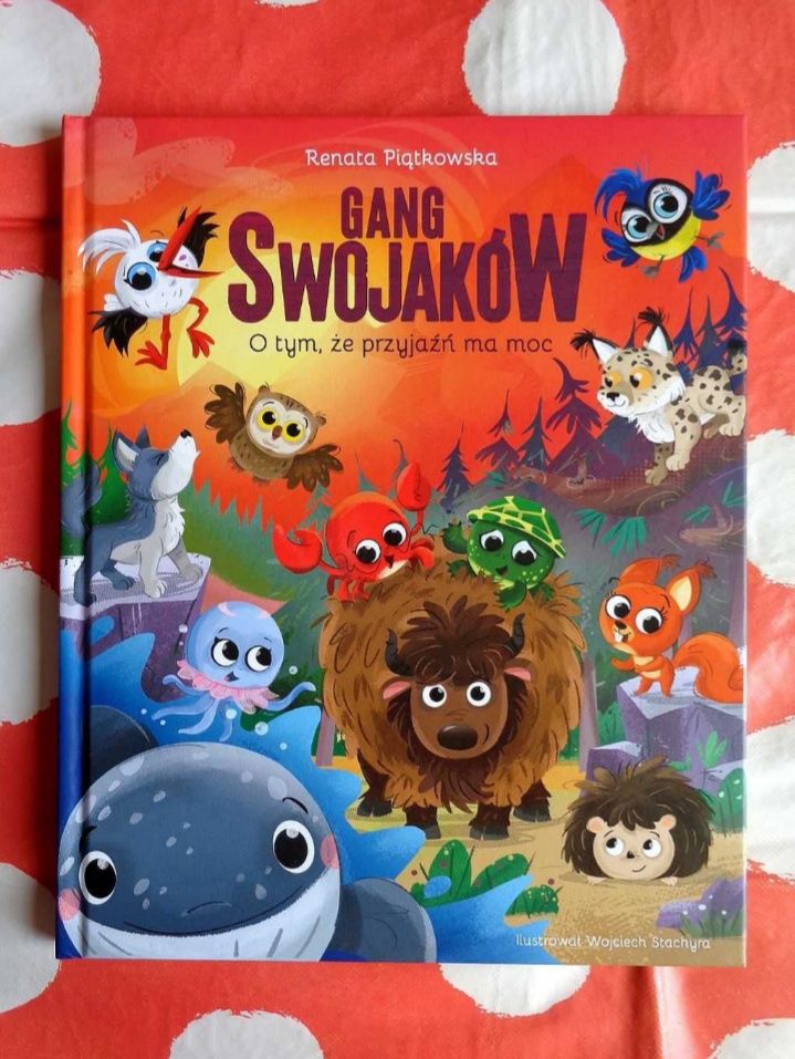 NOWY zestaw książka książki gang swojaków swojaki biedronka