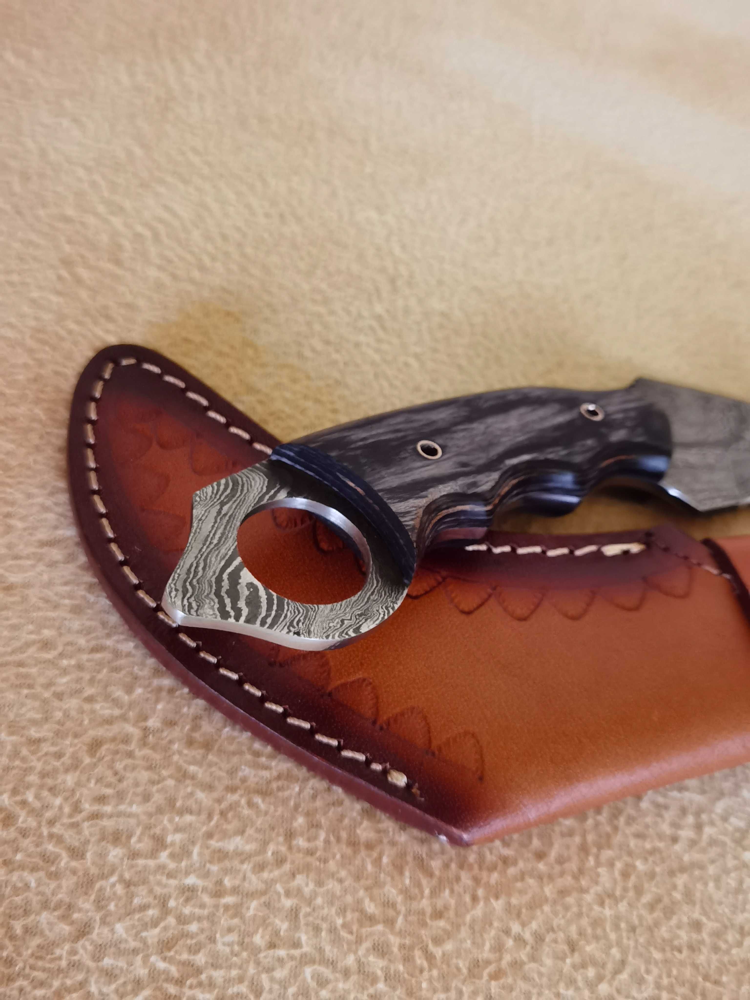 Nóż, Karambit Damast 4/59HRC