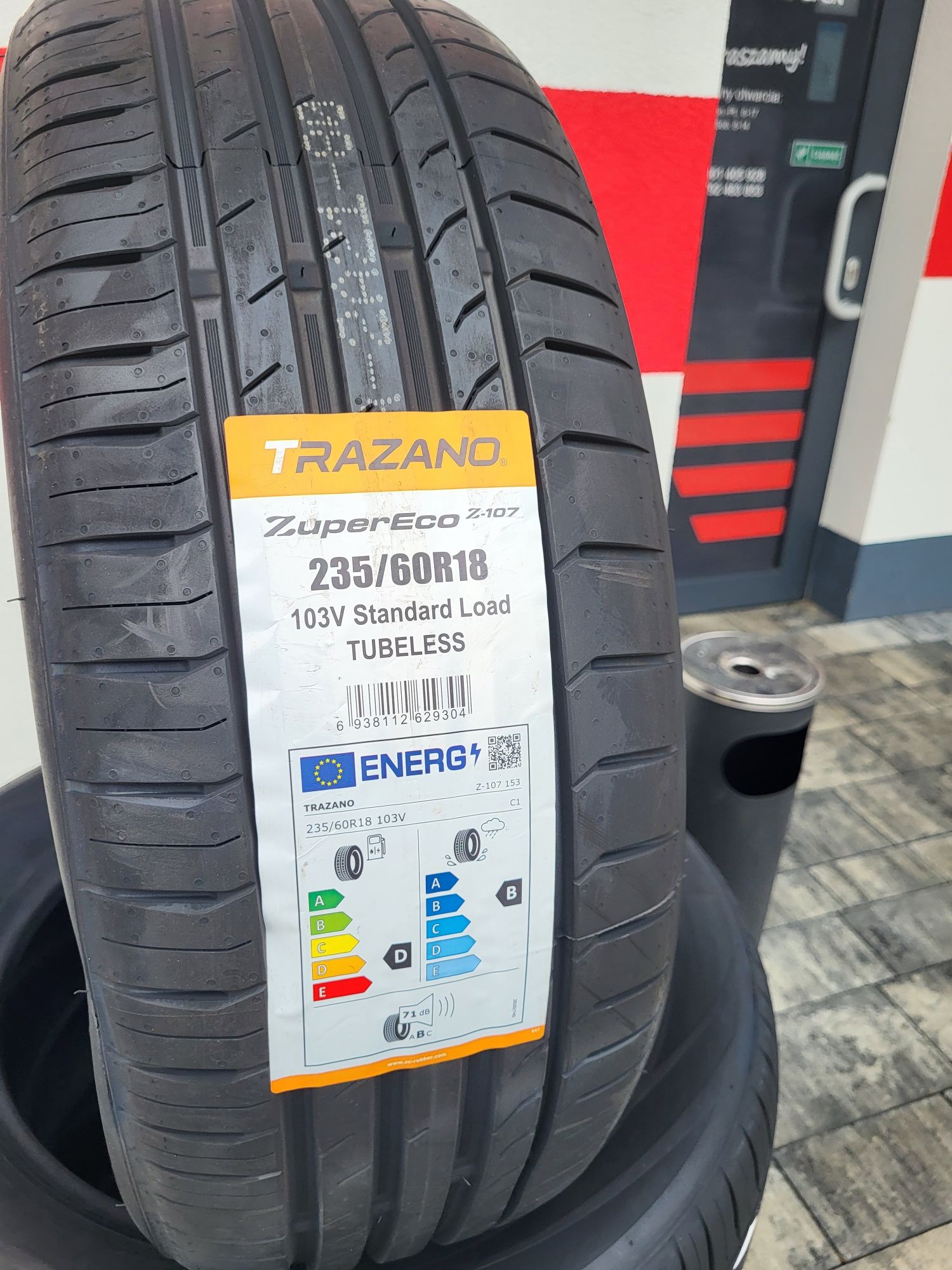 Opony letnie 235/60R18 Trazano ZuperEco Z -107 MONTAŻ!