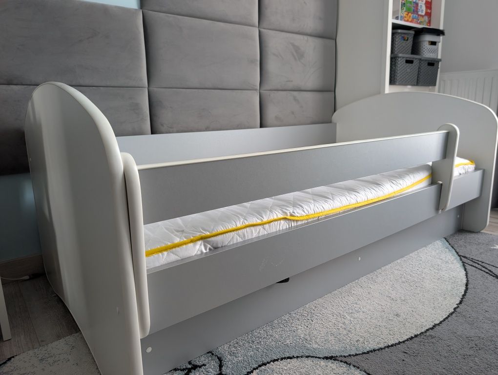 Łóżko dziecięce 160x80 - materac - pojemnik