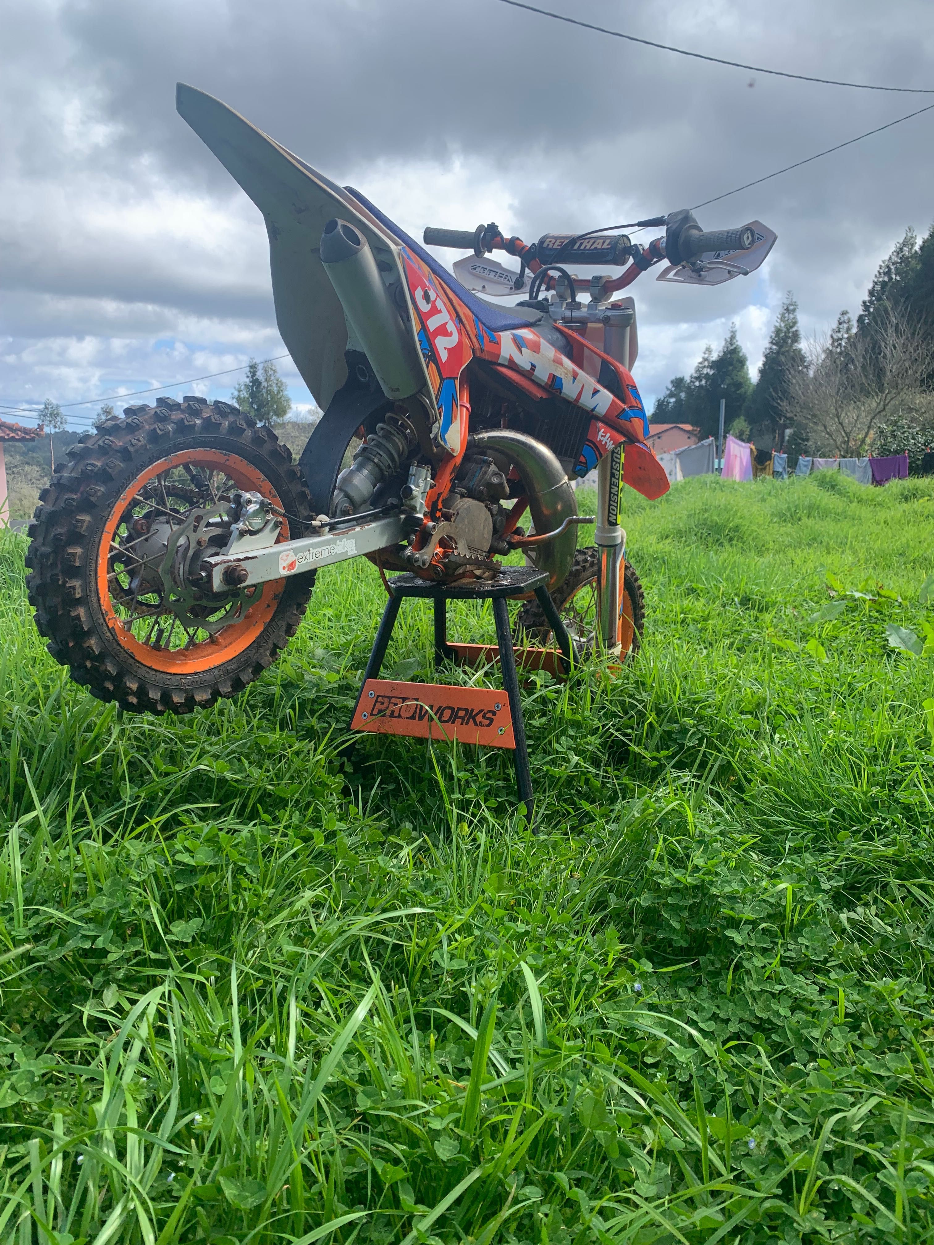 KTM 50  2017 com nada a fazer