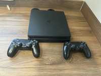 Konsola PlayStation 4 slim 850 Gb z dwoma padami