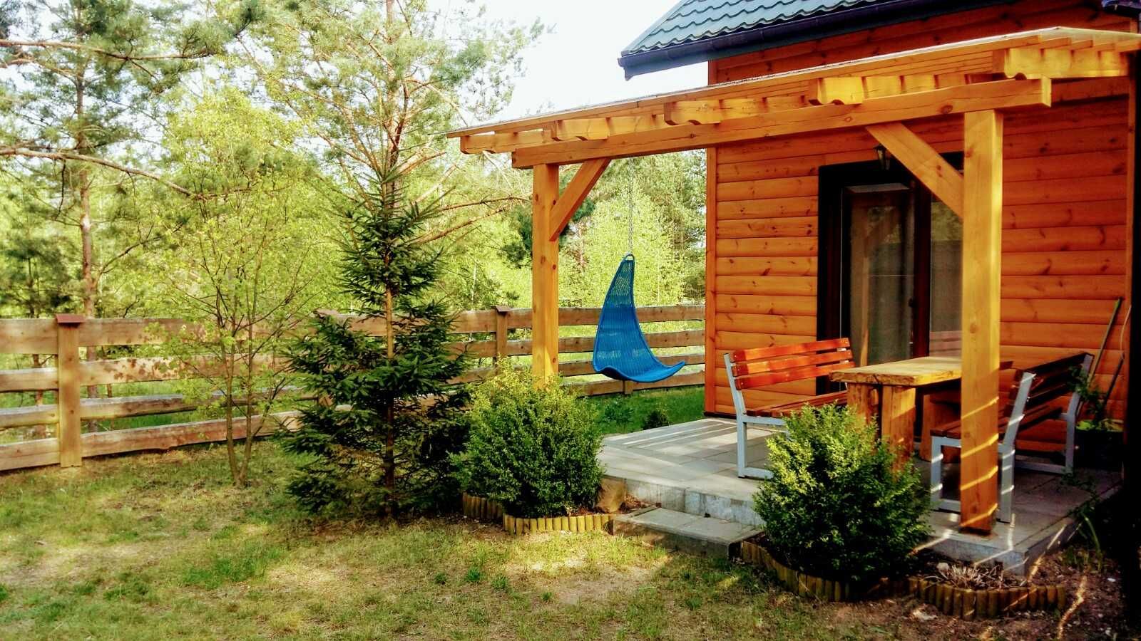 Domek / apartament w Puszczy Augustowskiej - balia / jacuzzi