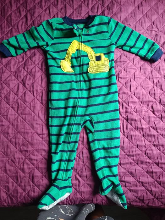 Флісовий чоловічок Carters із закритими стопами для дитини